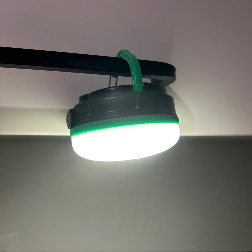 Supernova camping rechargeable light with clip